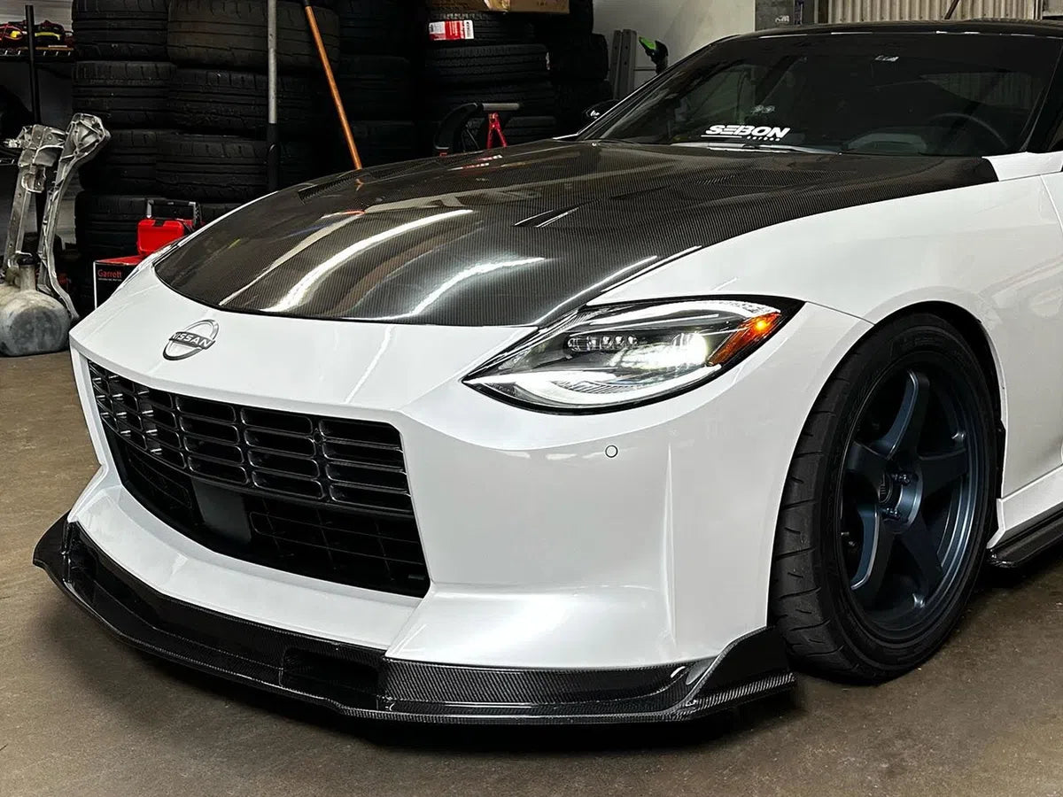 Seibon MB-Style Carbon Fiber Front Lip - 2023+ Nissan Z