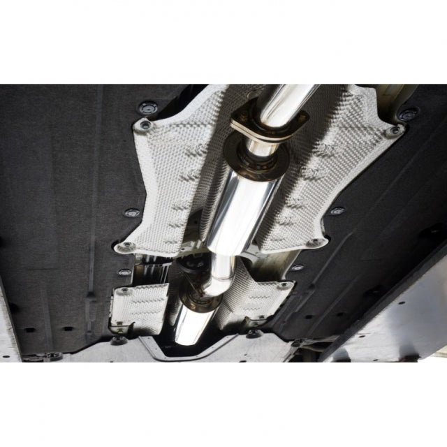 J's Racing SUS Exhaust Plus Dual 70RS (Street Legal) - 2017-2021 Honda Civic Type R