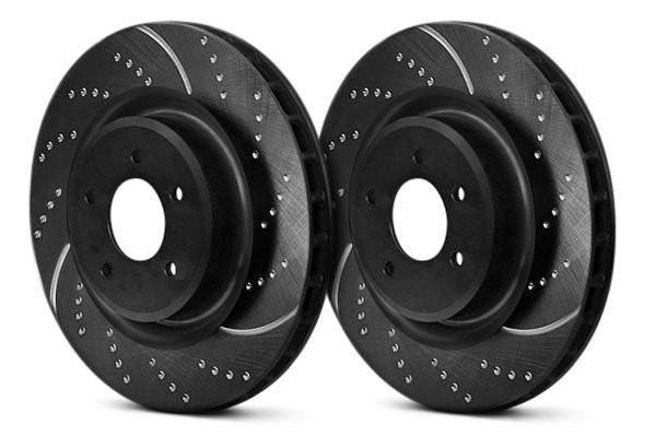 EBC GD Sport Front Slotted / Dimpled Rotor Set 1989-1994 Nissan Skyline R32 / 1991-1996 300ZX