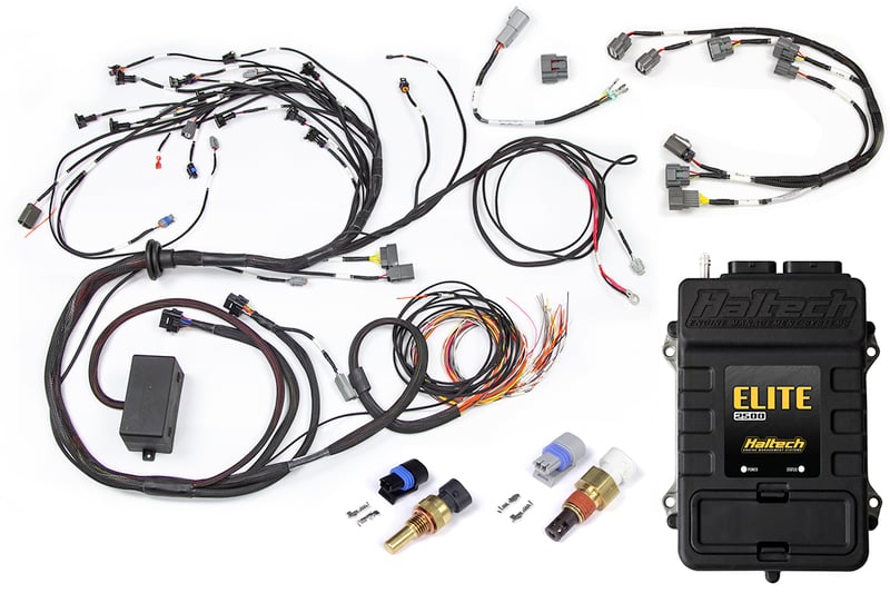 Haltech Elite 2500 w/ Terminated Harness (Late Ignition) Nissan R32 / R33 GTR Engine Harness