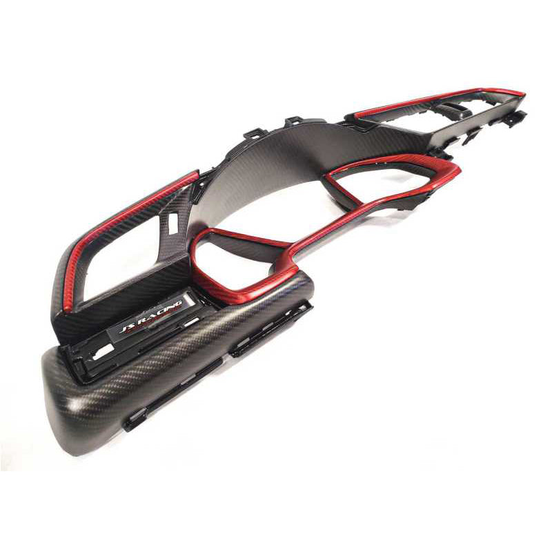J's Racing Carbon Meter Panel - 2017-2021 Honda Civic Type R