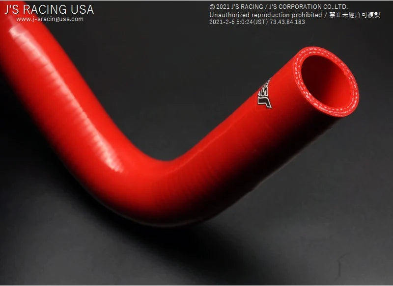 J's Racing Coolant Hose Kit - 2017-2021 Honda Civic Type R