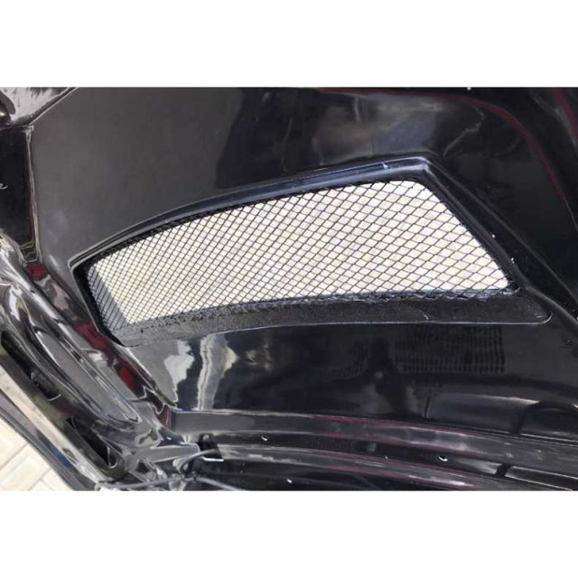 J's Racing Type V Aero Hood (Carbon / FRP) - 2017-2021 Honda Civic Type R