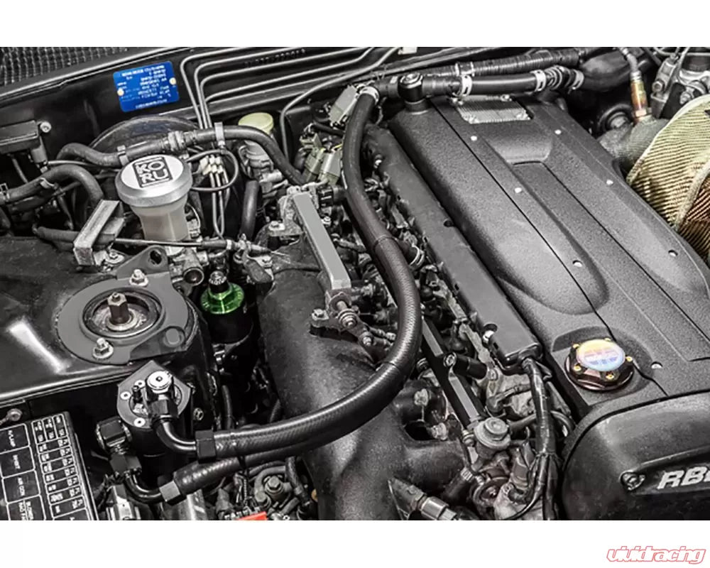 Radium Engineering Fluid Lock Dual Catch Can Kit 1989-1994 Nissan Skyline R32 GT-R