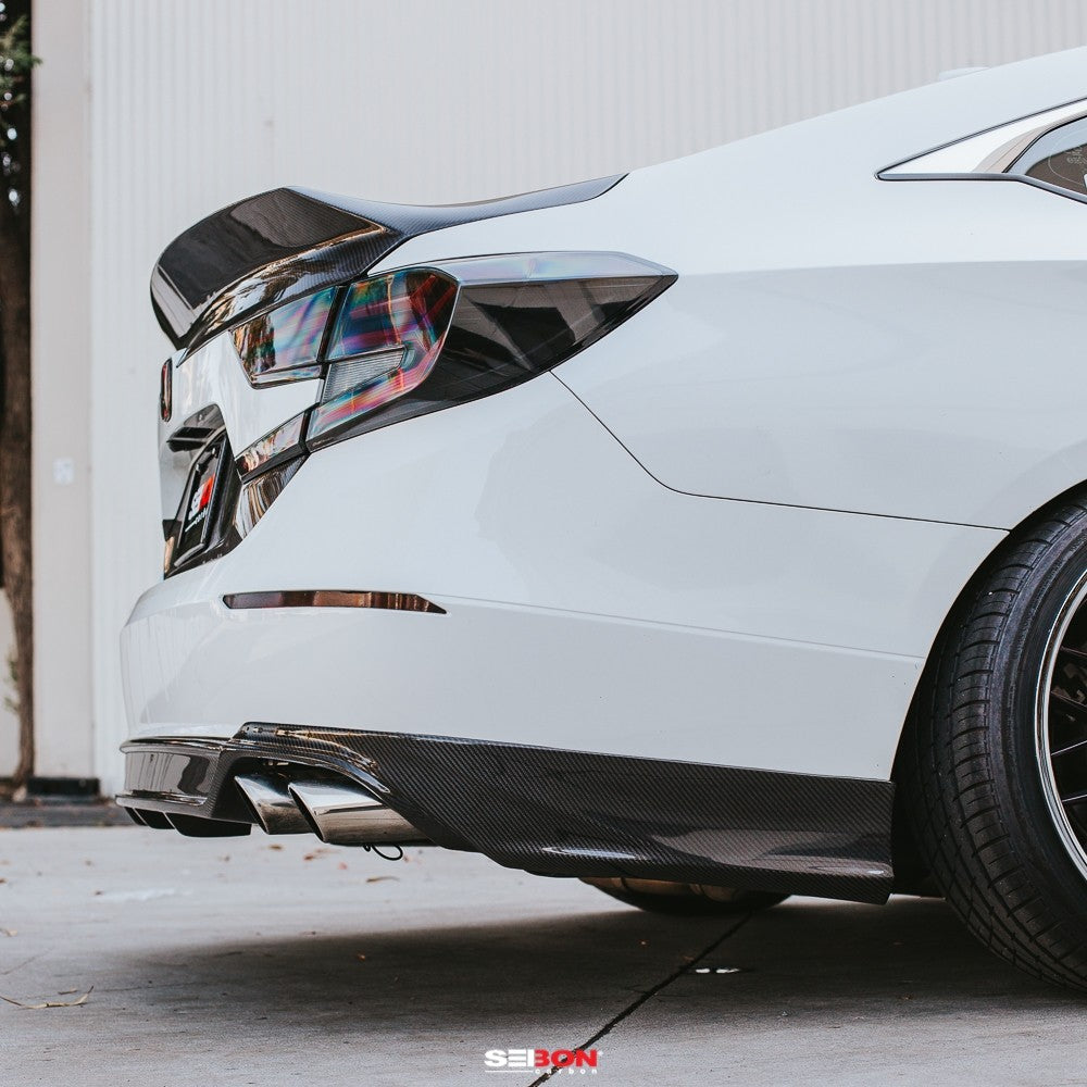 Seibon Carbon Fiber Rear Diffuser 2018-2022 Honda Accord Sedan