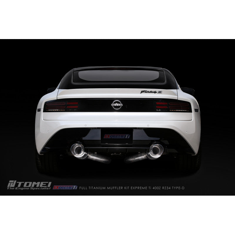 Tomei Expreme Titanium Exhaust Muffler Kit Type D (Dual Exit) - 2023+ Nissan Z