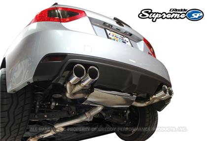 GReddy Supreme SP Cat Back Exhaust | 2009-2014 Subaru STI Hatchback