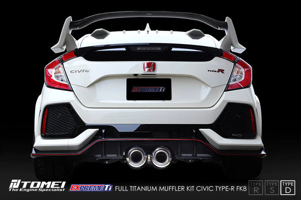 Tomei Expreme Ti Type D Exhaust 2017-2021 Honda Civic Type R
