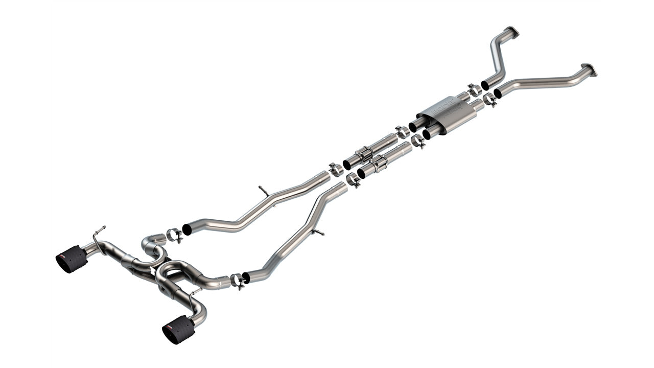 MBRP Stainless Steel 3.0 Inch Dual Catback Exhaust 5in Tips - 2023+ Nissan Z