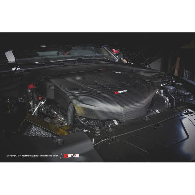 AMS Carbon Fiber Engine Cover 2020+ Toyota Supra