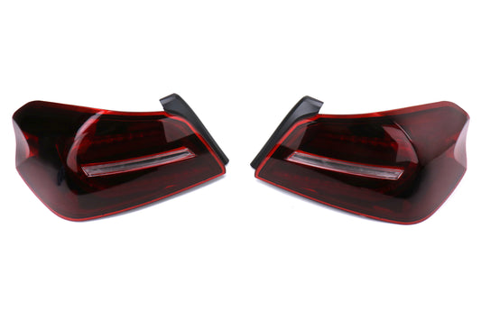 SubiSpeed JDM Style Sequential Tail Light (Smoked Red) - 2015-2021 Subaru WRX / STI