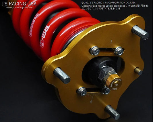 J's Racing Black Series Damper RR Coilovers - 2017-2021 Honda Civic Type R