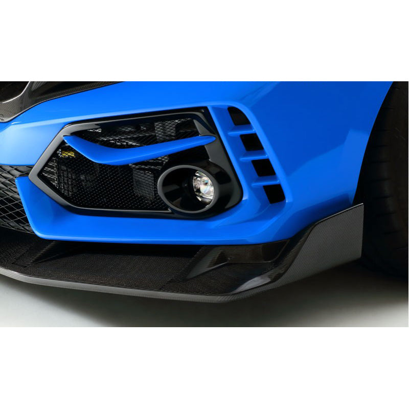 J's Racing Front Sport Garnish (FRP) - 2017-2021 Honda Civic Type R
