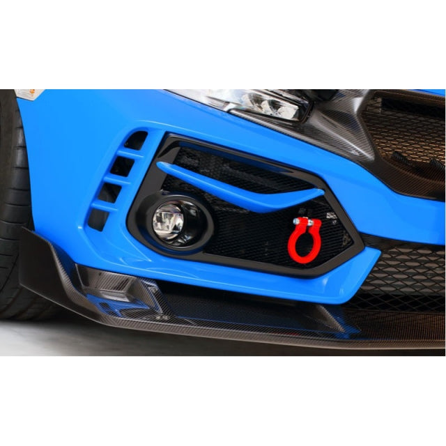 J's Racing Front Sport Garnish (FRP) - 2017-2021 Honda Civic Type R
