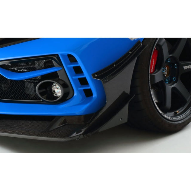 J's Racing Optional Twin Canard for Type S Front Spoiler - 2017-2021 Honda Civic Type R
