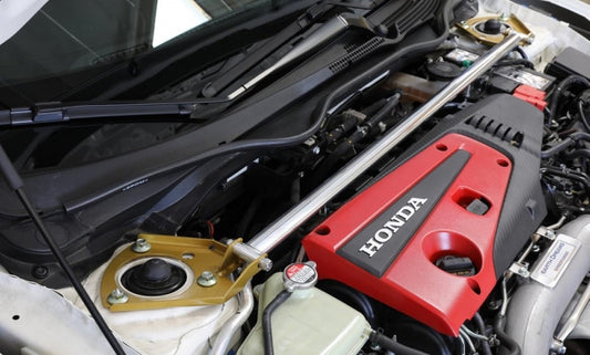 J's Racing Strut Tower Bar (Front) - 2017-2021 Honda Civic Type R