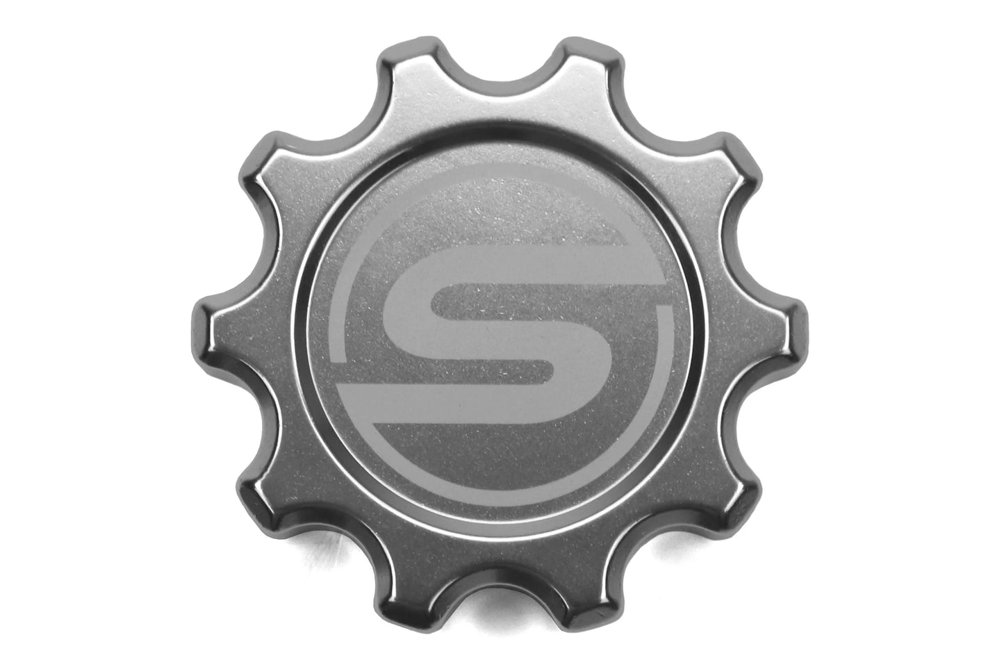 SubiSpeed Brake Fluid Cap Cover - Silver - 2015-2021 Subaru WRX / STI / 2013-2021 Scion FR-S / Subaru BRZ / Toyota 86