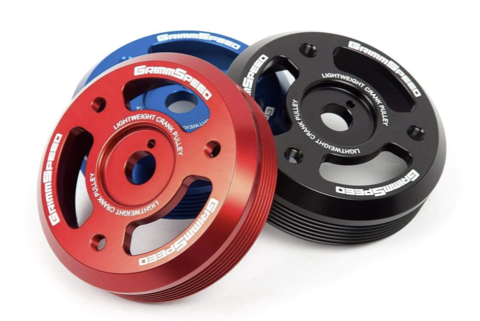 Grimmspeed Lightweight Crank Pulley WRX 2015-2021 / BRZ 2013-2018 / FR-S 2013-2016