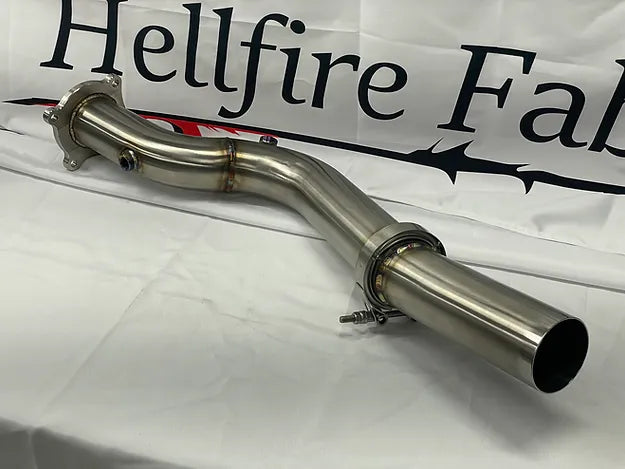 Hellfire Fab Catless Side Exit 3in 2015-2021 Subaru WRX