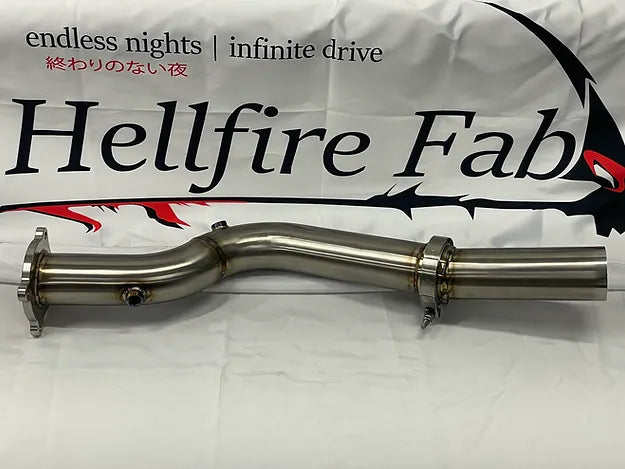 Hellfire Fab Catless Side Exit 3in 2015-2021 Subaru WRX