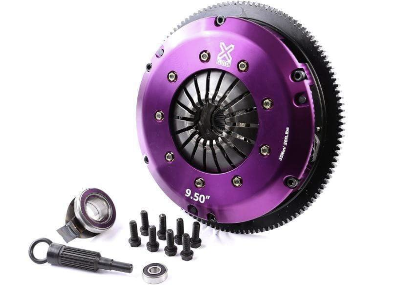 XClutch Stage 1 Single Sprung Organic Clutch Disc w/ Flywheel Kit 2015+ Subaru WRX