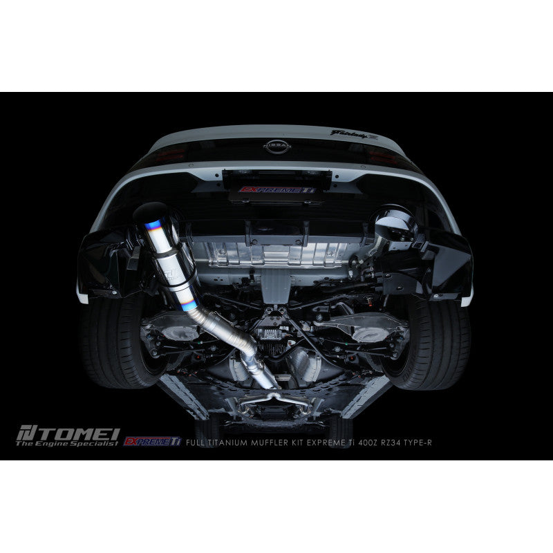 Tomei Expeme Titanium Exhaust Muffler Kit Type R (Single Exit) - 2023+ Nissan Z