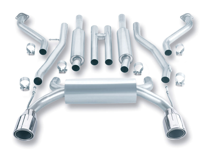 Borla 2003-2008 Nissan 350Z True Dual Cat-Back Exhaust 2BOXES