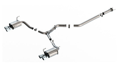 Borla S-Type Cat Back Exhaust w/ Polished Tips 2022+ Subaru WRX