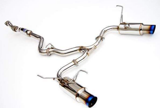 Invidia Dual N1 Titanium Burnt Tip Cat Back Exhaust 2022+ Subaru WRX