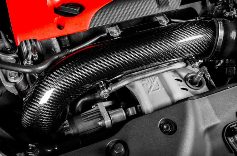 Eventuri 2017-2021 Honda Civic Type R Black Carbon Charge-Pipe