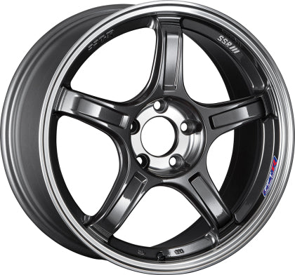 SSR GTX03 18x9.5 +38 5x114.3 Gun Metallic Wheel