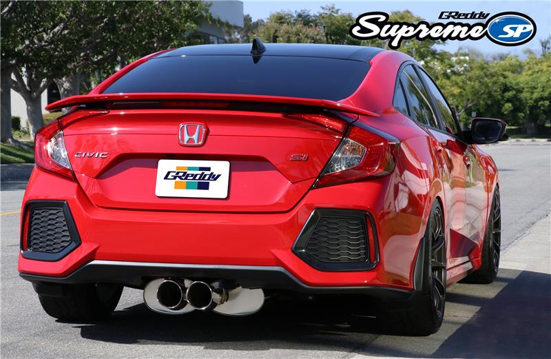 GReddy Supreme SP Exhaust | 2017+ Honda Civic Si Sedan