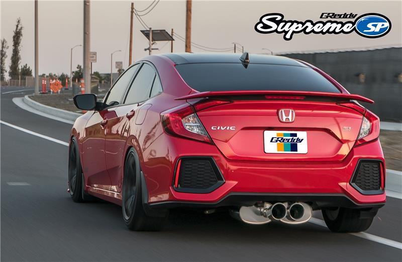 GReddy Supreme SP Exhaust | 2017+ Honda Civic Si Sedan