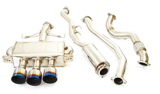 Invidia 2017-2021 Honda Civic Type R Q300 Triple Titanium Tip Cat-Back Exhaust