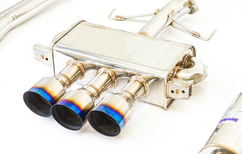 Invidia 2017-2021 Honda Civic Type R Q300 Triple Titanium Tip Cat-Back Exhaust