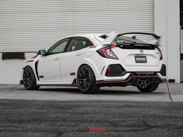 Seibon OEM-Style Carbon Fiber Rear Spoiler 2017-2021 Honda Civic Type R