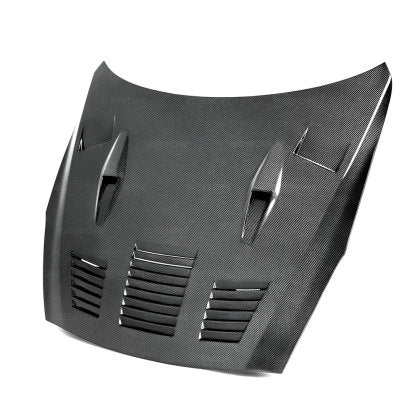 Seibon 2009-2015 Nissan R35 GTR GTII-Style Carbon Fiber Hood