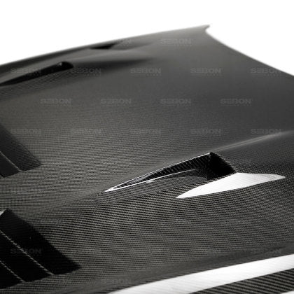 Seibon 2017-2020 Nissan R35 GTR GTII-Style Carbon Fiber Hood