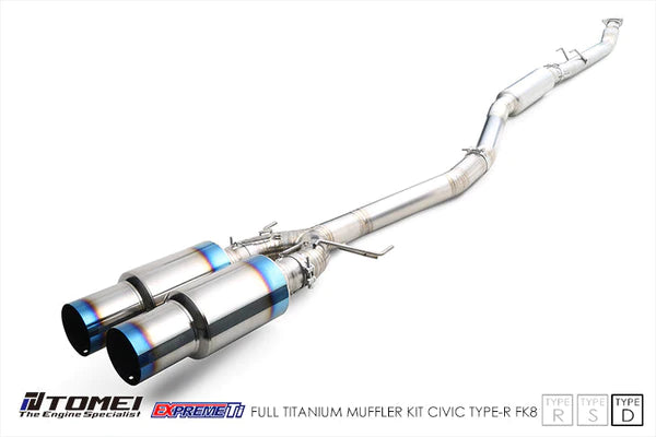 Tomei Expreme Ti Type D Exhaust 2017-2021 Honda Civic Type R