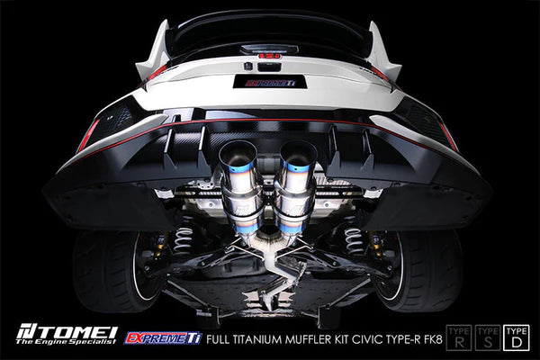 Tomei Expreme Ti Type D Exhaust 2017-2021 Honda Civic Type R